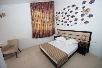 Фото номера Двухместный номер с 1 кроватью и балконом - 4* Гостевой дом Steaua Apelor Family Resort г. Nufăru 9