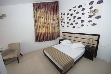 Фото номера Двухместный номер с 1 кроватью и балконом - 4* Гостевой дом Steaua Apelor Family Resort г. Nufăru 6